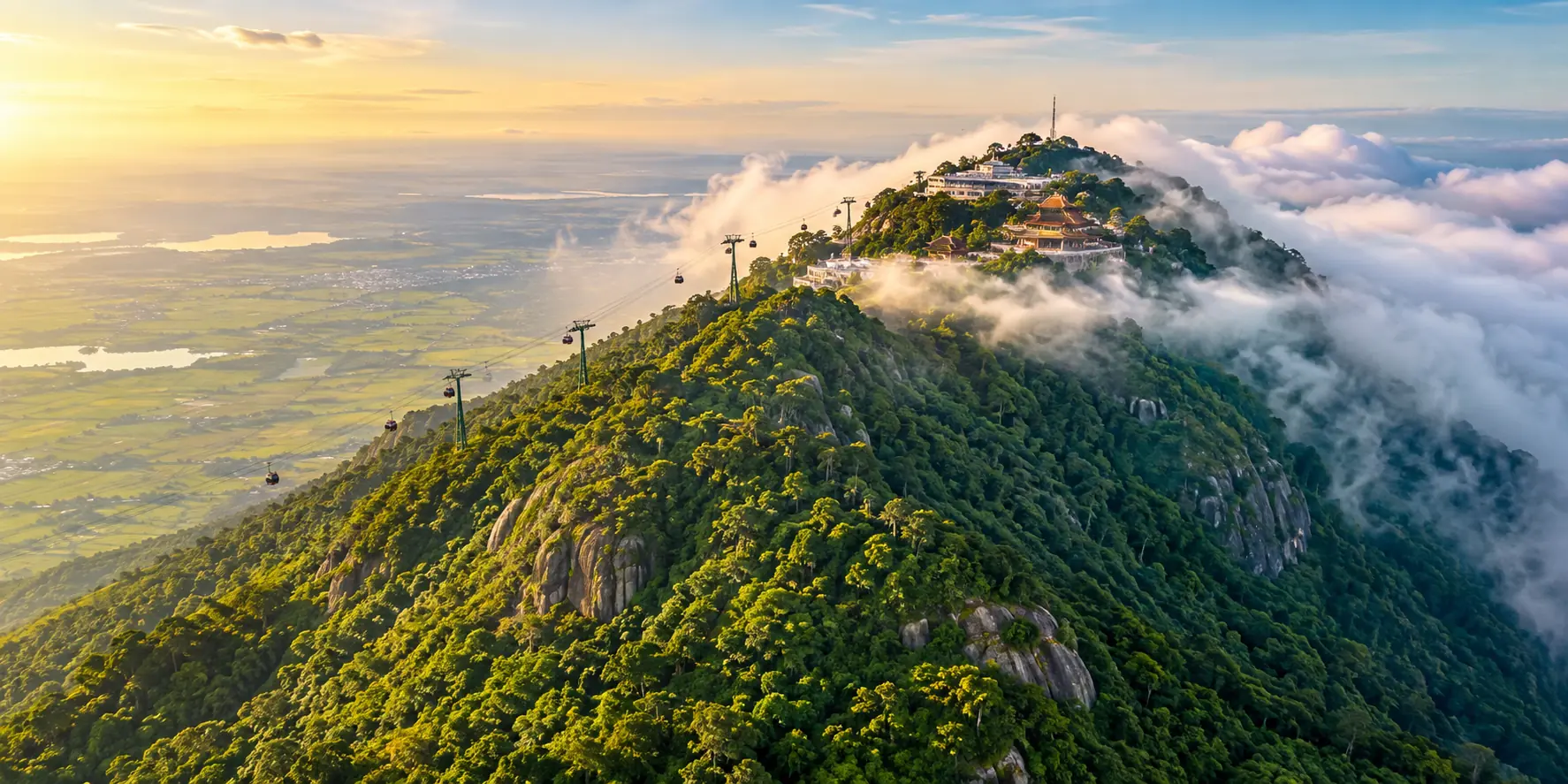 Thuê xe TP.HCM đi Tây Ninh – Xe riêng có tài xế Núi Bà Đen, Tây Ninh