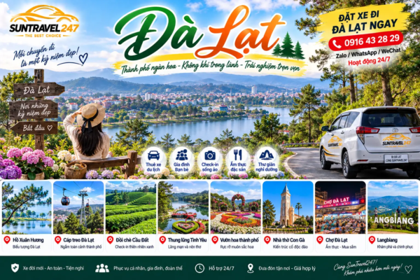 Trang chủ Đặt xe đi Đà Lạt - SunTravel247