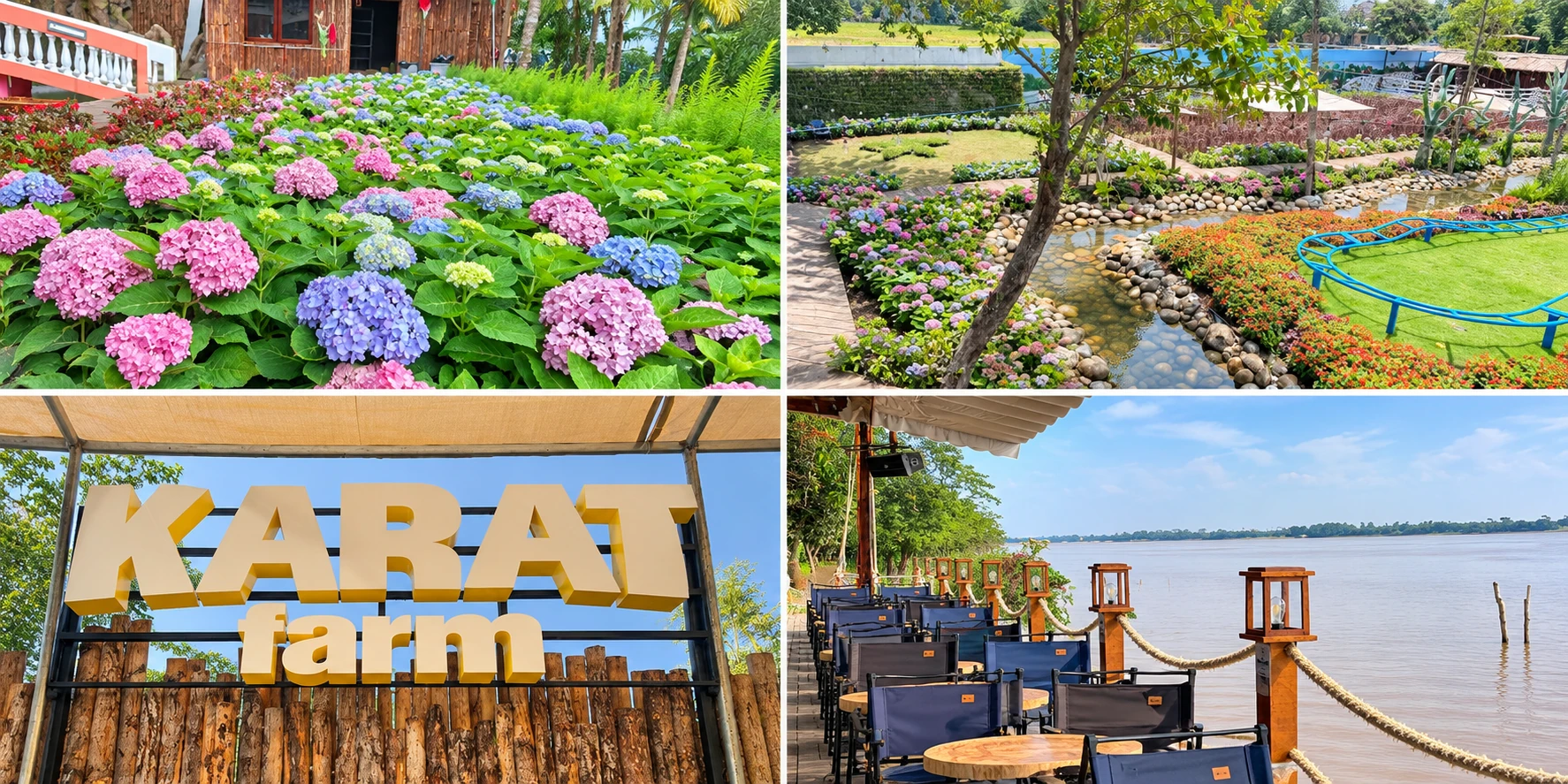 Thuê xe TP.HCM đi Cần Thơ – Xe riêng có tài xế Karat Farm, Cồn Khương, Cần Thơ