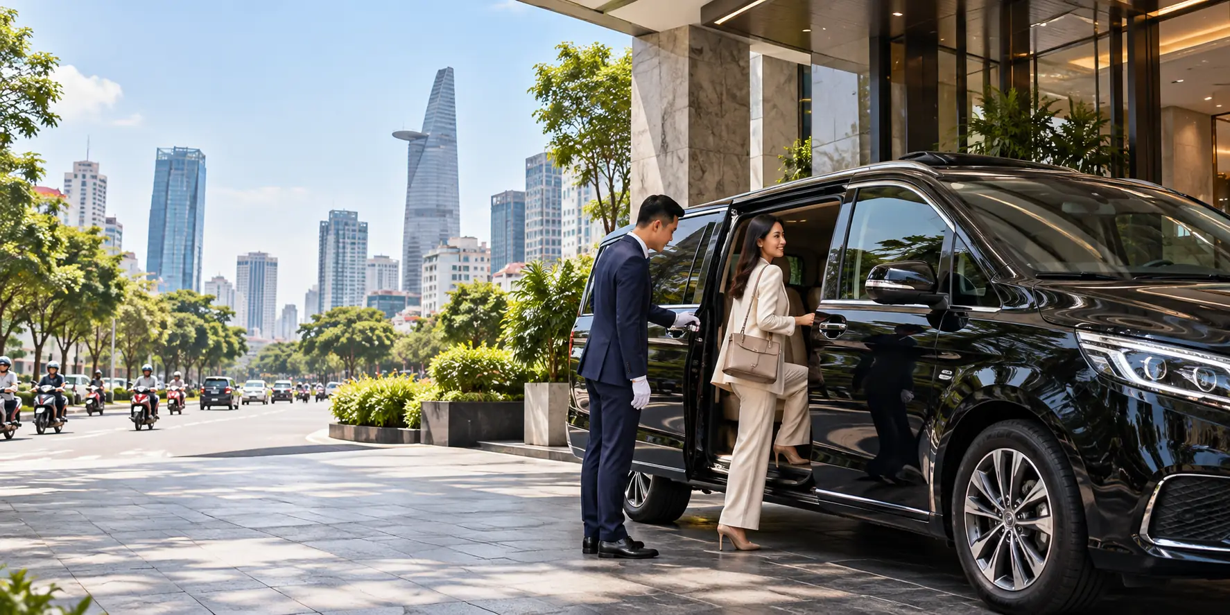Thuê xe có tài xế theo giờ tại TP.HCM