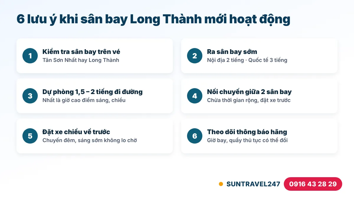 Sân bay Long Thành hoạt động từ 1/12/2026: Bay đi đâu, phí bao nhiêu, đi lại thế nào? Kinh nghiệm đi sân bay Long Thành hoạt động từ tháng 12/2026